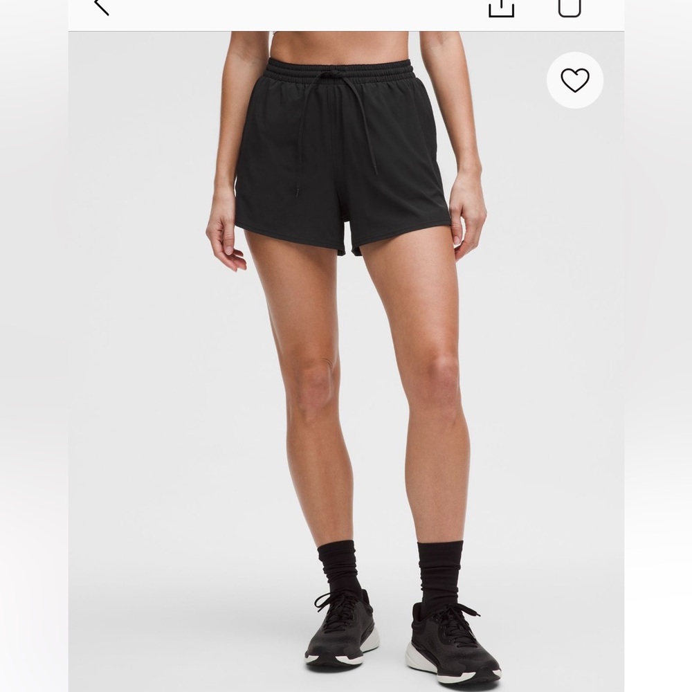 Lululemon Pace Rival High-Rise Shorts 3”